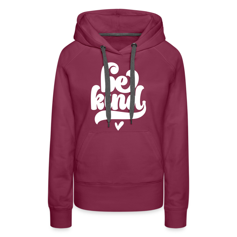 BMC Be Kind Hoodie♥️ - burgundy