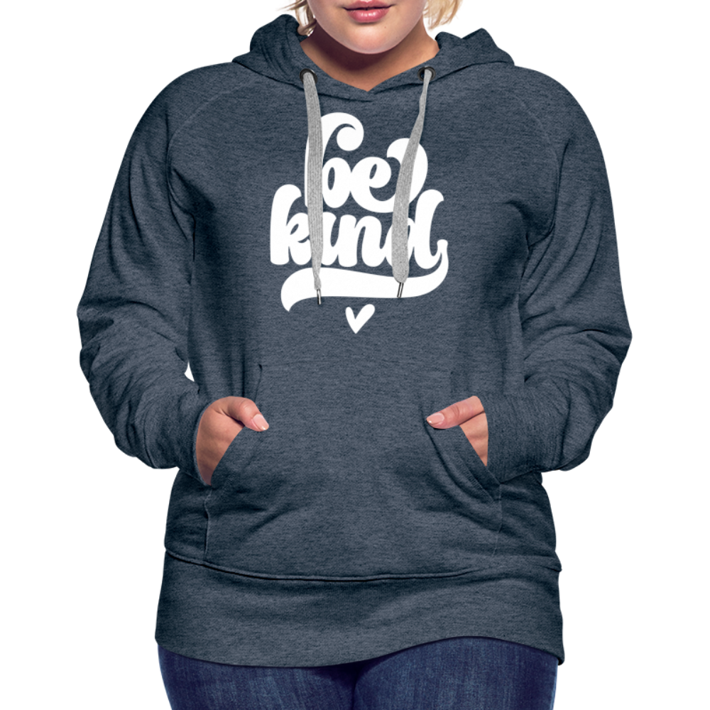 BMC Be Kind Hoodie♥️ - heather denim