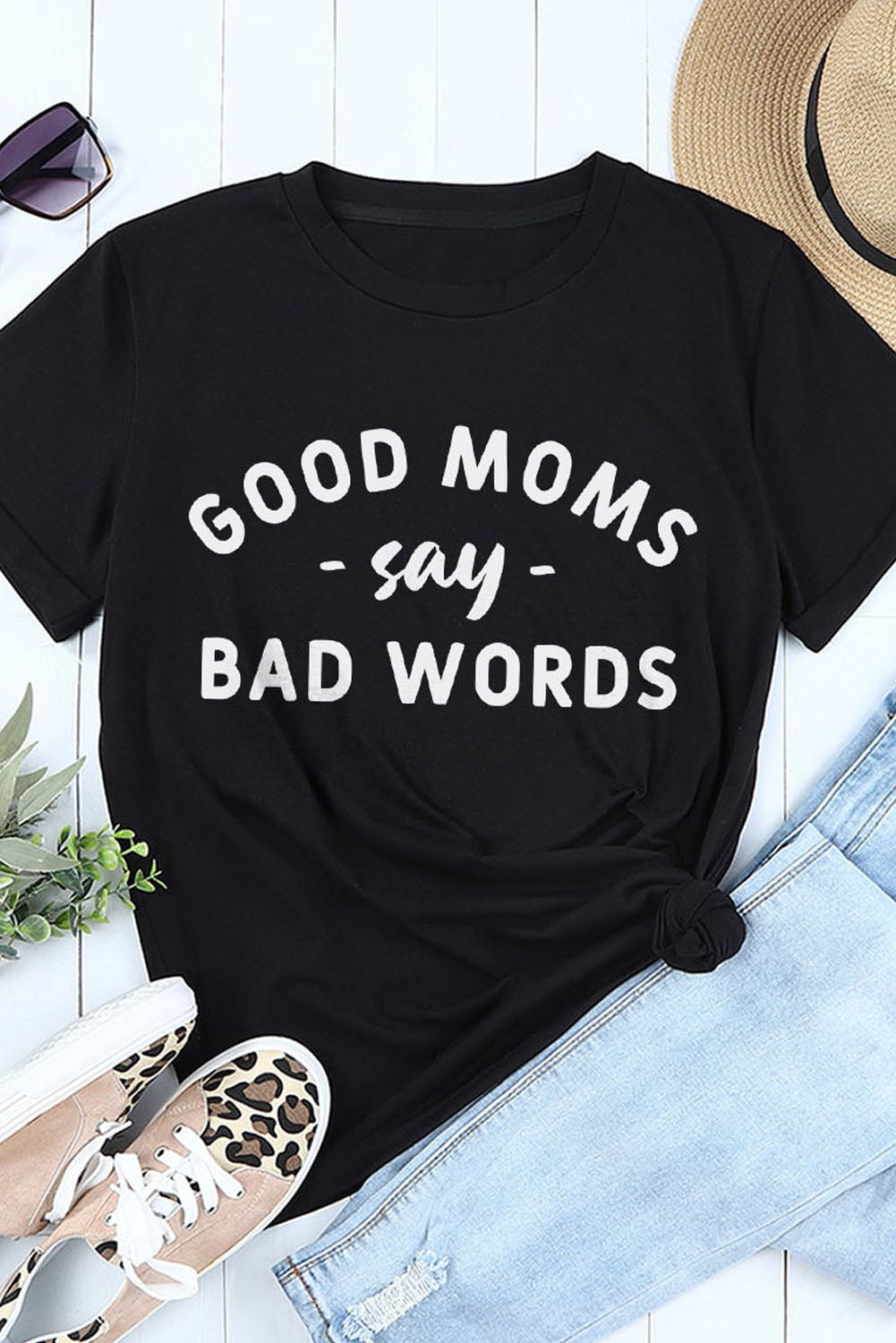 BMC🖤Good Moms say Bad Words Tee
