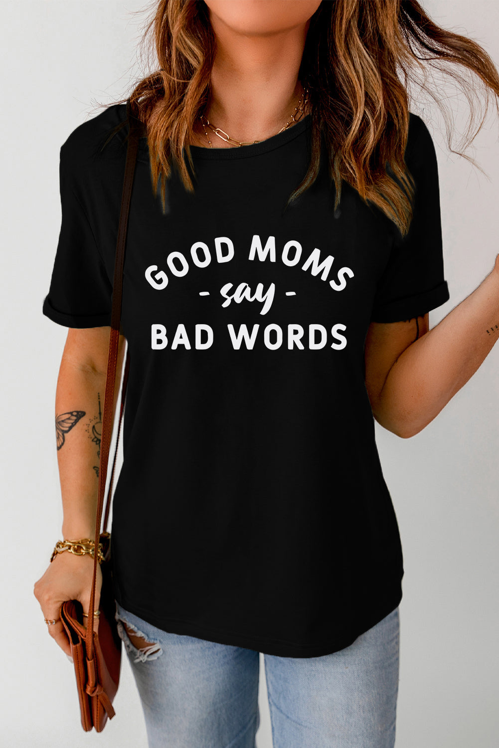 BMC🖤Good Moms say Bad Words Tee